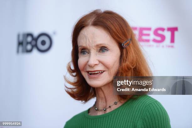 Actress Swoosie Kurtz arrives at the Outfest Documentary Competition Screening of "Every Act Of Life" at the DGA Theater on July 15, 2018 in Los...