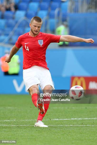 Eric Dier of England during the 2018 FIFA World Cup Russia 3rd Place Playoff match between Belgium and England at Saint Petersburg Stadium on July...