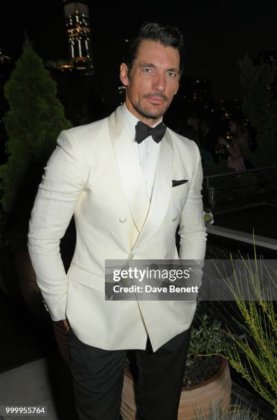 David Gandy attends the 2017/18 ABB FIA Formula E Championship Awards Dinner following the Formula E 2018 Qatar Airways New York City E-Prix at...