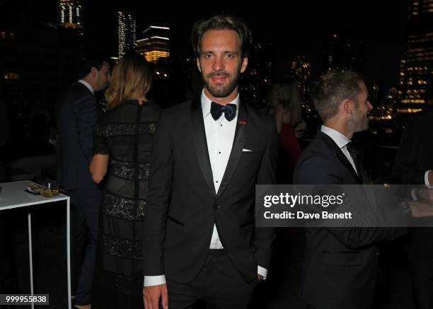 Formula E Champion Jean-Eric Vergne attends the 2017/18 ABB FIA Formula E Championship Awards Dinner following the Formula E 2018 Qatar Airways New...