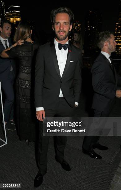 Formula E Champion Jean-Eric Vergne attends the 2017/18 ABB FIA Formula E Championship Awards Dinner following the Formula E 2018 Qatar Airways New...