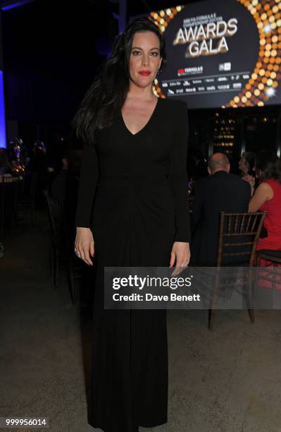 Liv Tyler attends the 2017/18 ABB FIA Formula E Championship Awards Dinner following the Formula E 2018 Qatar Airways New York City E-Prix at Spring...