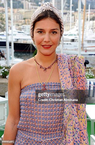 Margherita Missoni attends Graffiti Au Yacht Club De Monaco, paint exhibition, on May 19, 2010 in Monaco, Monaco.