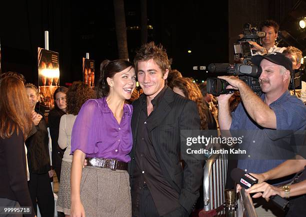 Maggie Gyllenhaal and Jake Gyllenhaal