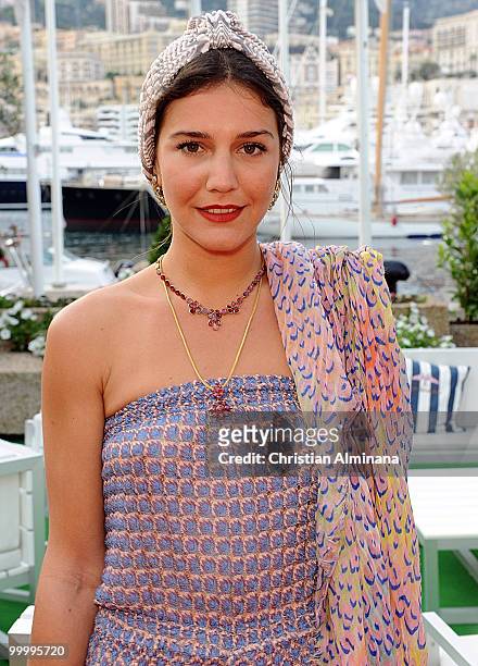 Margherita Missoni attends Graffiti Au Yacht Club De Monaco, paint exhibition, on May 19, 2010 in Monaco, Monaco.