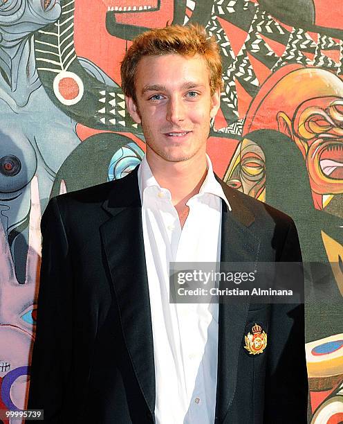 Pierre Casiraghi attends Graffiti Au Yacht Club De Monaco, paint exhibition, on May 19, 2010 in Monaco, Monaco.