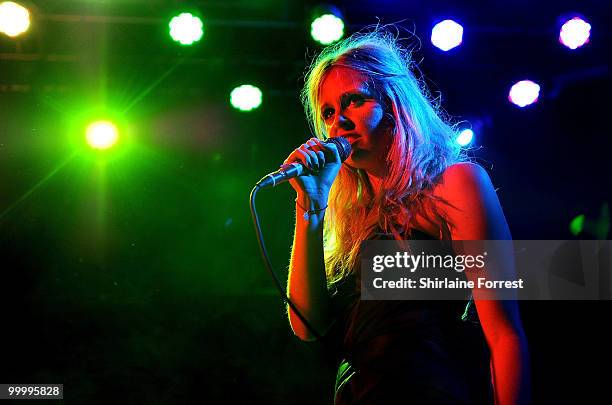 Diana Vickers performs at Manchester Academy on May 19, 2010 in Manchester, England.