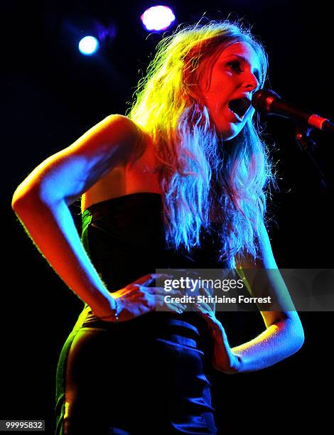 Diana Vickers performs at Manchester Academy on May 19, 2010 in Manchester, England.