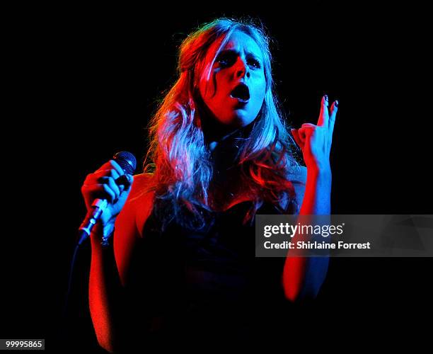 Diana Vickers performs at Manchester Academy on May 19, 2010 in Manchester, England.