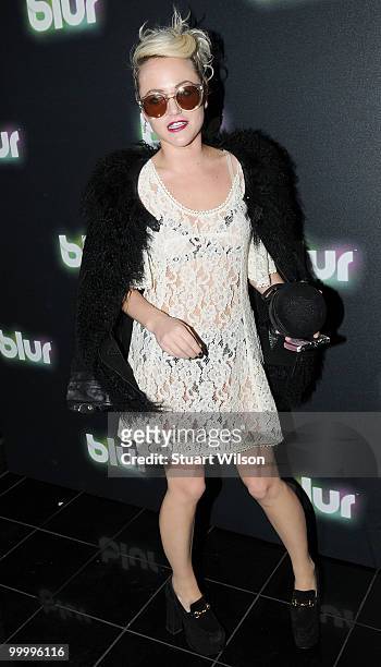 Jaime Winstone attends the launch of new video game - Blur at Sound, Leicester Square on May 19, 2010 in London, England.