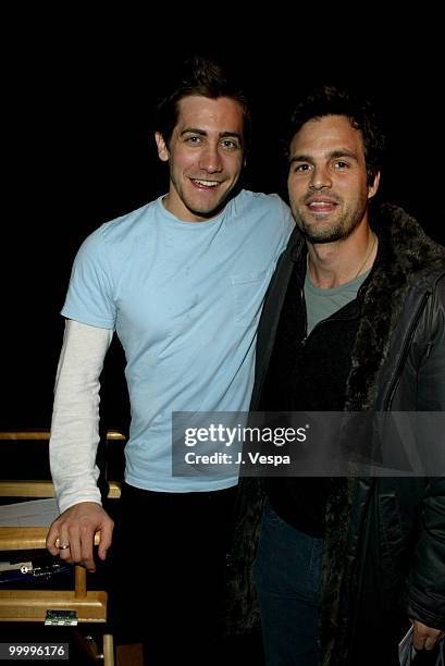 Jake Gyllenhaal and Mark Ruffalo