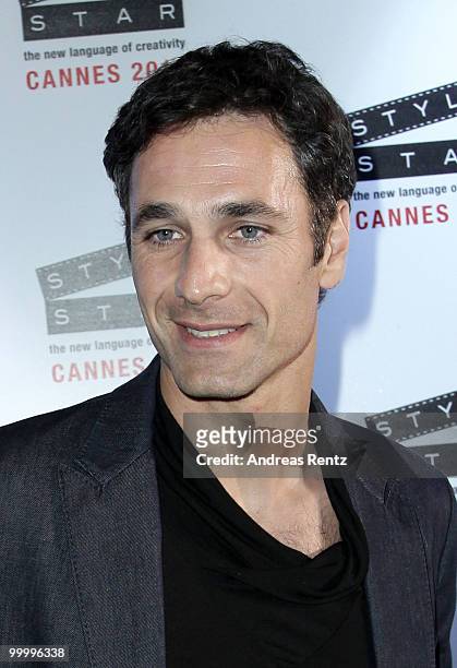 Actor Raul Bova arrives at the Replay Party during the 63rd Annual Cannes Film Festival at Style Star Lounge on May 19, 2010 in Cannes, France.