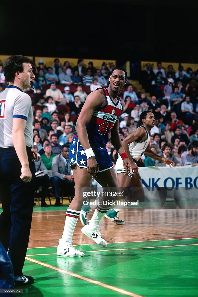 Washington Bullets vs. Boston Celtics