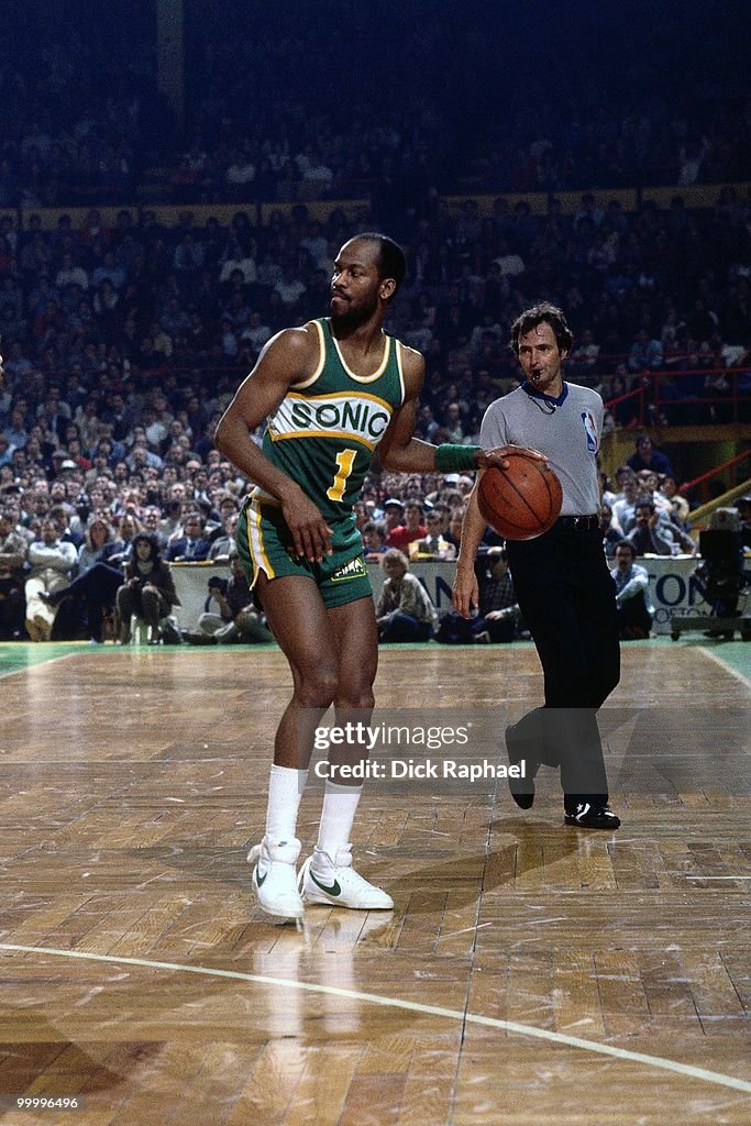 Seattle Supersonics vs. Boston Celtics