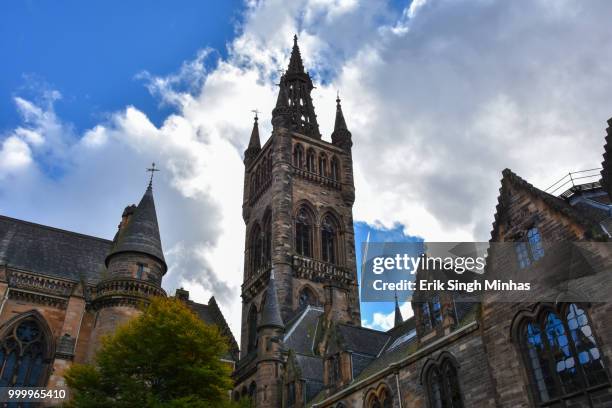 the university of glasgow - glasgow university stock pictures, royalty-free photos & images