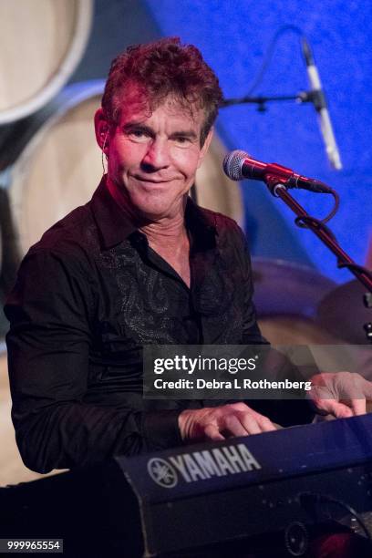 Dennis Quaid performs live in concert at City Winery on July 15, 2018 in New York City.