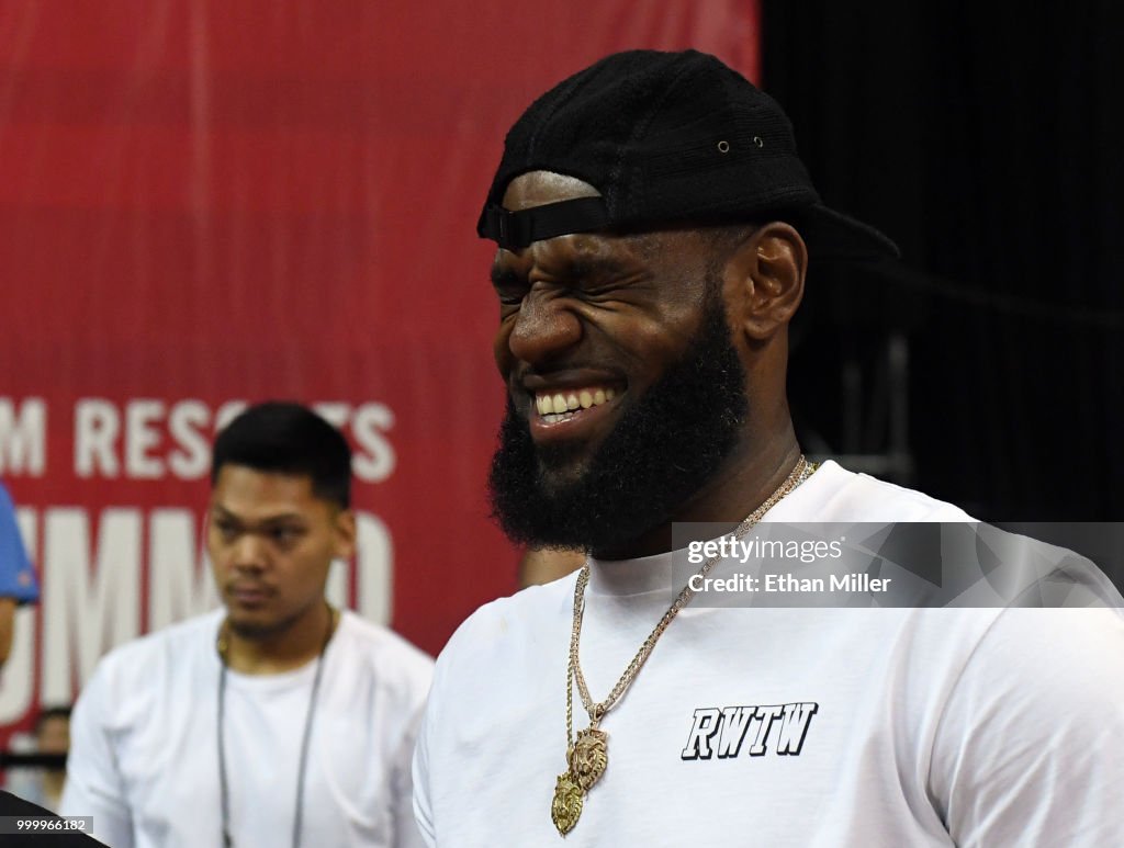 2018 NBA Summer League - Las Vegas - Detroit Pistons v Los Angeles Lakers