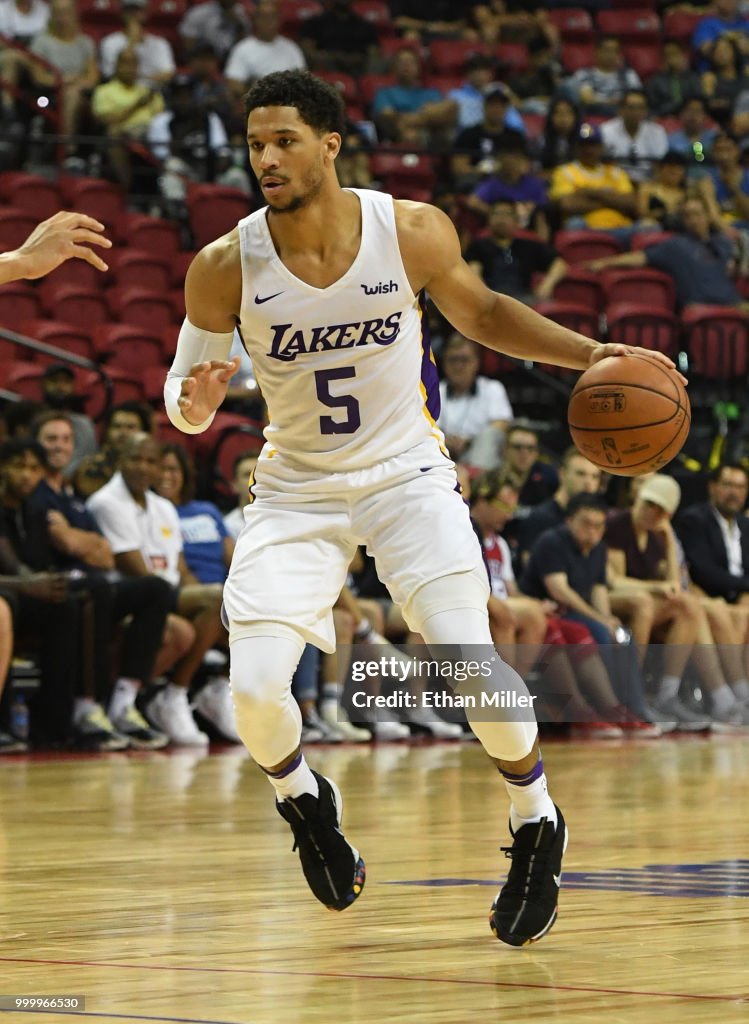2018 NBA Summer League - Las Vegas - Detroit Pistons v Los Angeles Lakers