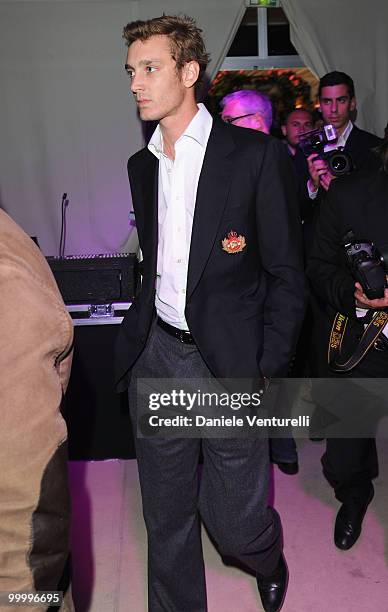 Pierre Casiraghi attends the Replay Party held at the Star Style Lounge during the 63rd Annual International Cannes Film Festival on May 19, 2010 in...