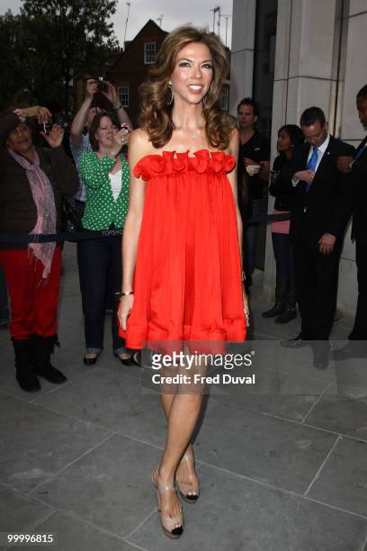 Heather Kerzner attends the launch party for the opening of TopShop's Knightsbridge store on May 19, 2010 in London, England.