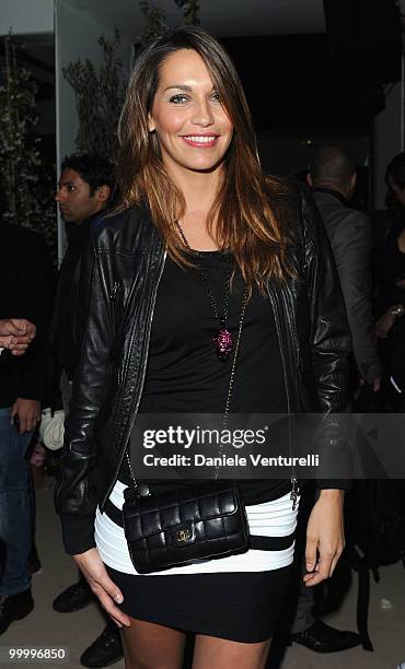 Debora Salvalaggio attends the Replay Party held at the Star Style Lounge during the 63rd Annual International Cannes Film Festival on May 19, 2010...