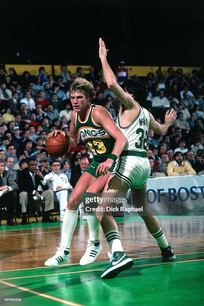 Seattle Supersonics vs. Boston Celtics