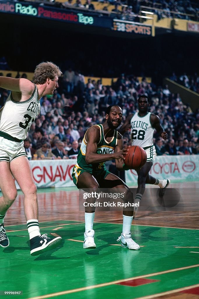 Seattle Supersonics vs. Boston Celtics