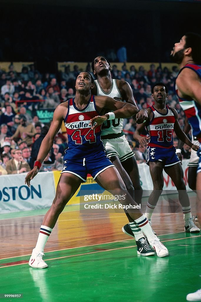 Washington Bullets vs. Boston Celtics