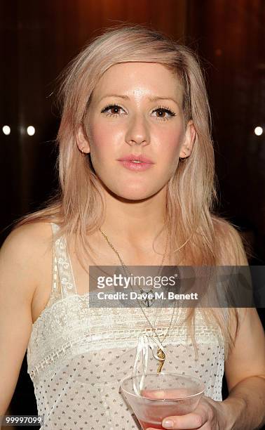 Ellie Golding attends the launch party for the opening of TopShop's Knightsbridge store on May 19, 2010 in London, England.