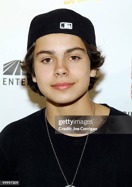 Actor Jake Austin attends the opening night of Cirque du Soleil's ''Banana Shpeel'' at the Beacon Theatre on May 19, 2010 in New York City.