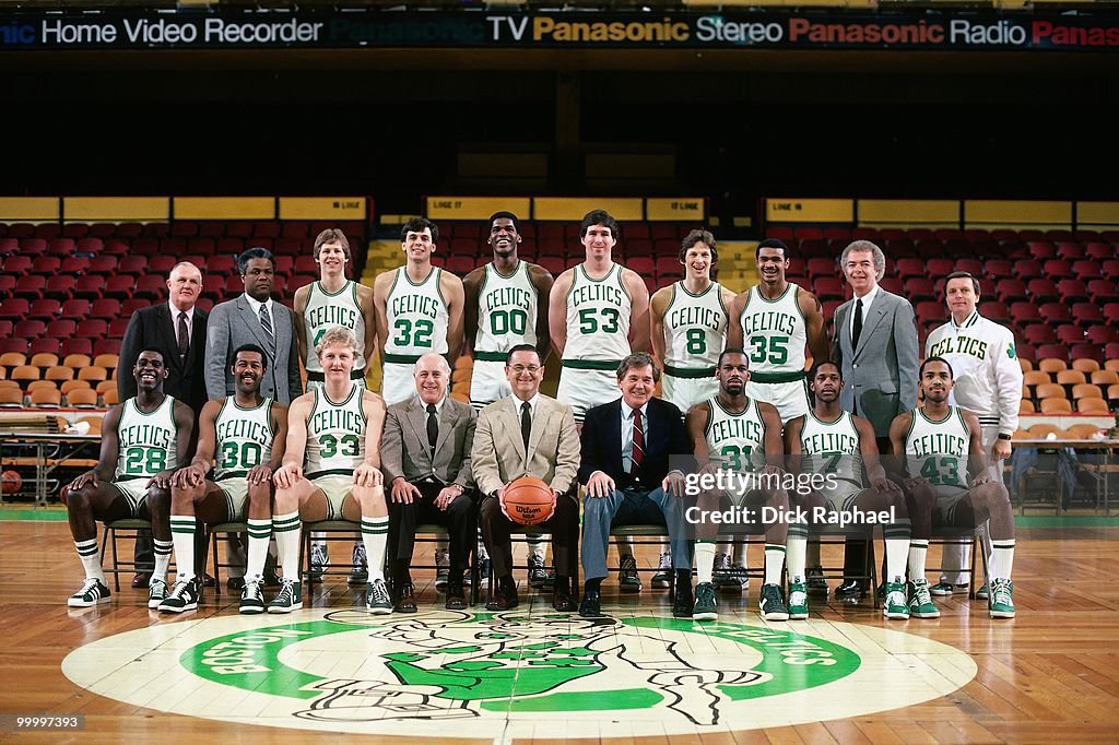 Boston Celtics Team Portrait