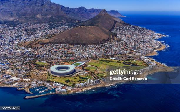 cape town from above ii - ii stock pictures, royalty-free photos & images