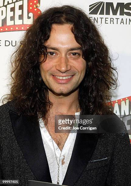Actor/singer Constantine Maroulis attends the opening night of Cirque du Soleil's ''Banana Shpeel'' at the Beacon Theatre on May 19, 2010 in New York...
