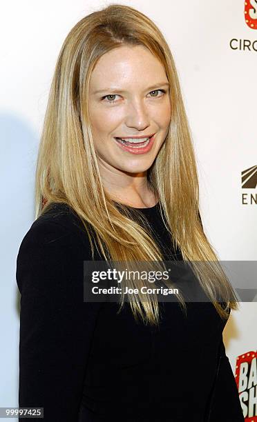 Actress Anna Torv attends the opening night of Cirque du Soleil's ''Banana Shpeel'' at the Beacon Theatre on May 19, 2010 in New York City.