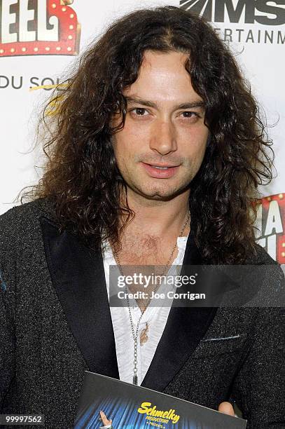 Actor/singer Constantine Maroulis attends the opening night of Cirque du Soleil's ''Banana Shpeel'' at the Beacon Theatre on May 19, 2010 in New York...