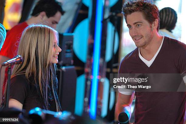 Avril Lavigne and Jake Gyllenhaal