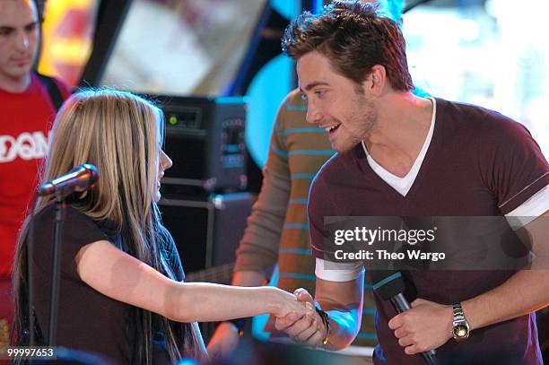 Avril Lavigne and Jake Gyllenhaal