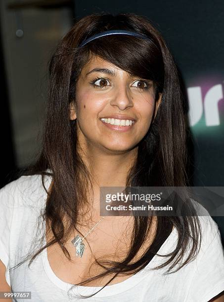 Konnie Huq arrives at the Blur video game launch party at Sound on May 19, 2010 in London, England.