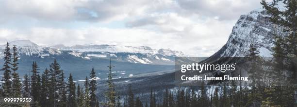 banff valley - james fleming stock pictures, royalty-free photos & images