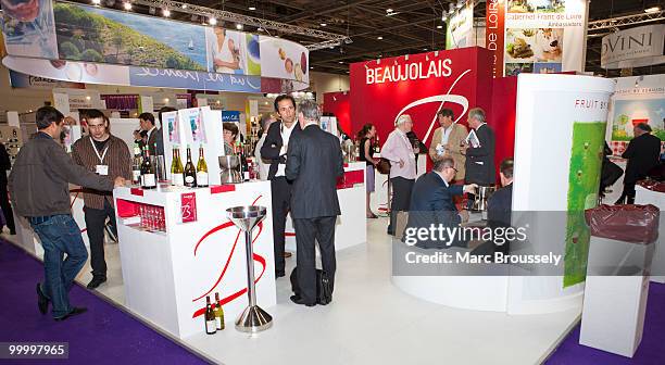 General view of the London International Wine Fair 2010 at ExCel on May 19, 2010 in London, England. The fair runs through May 20.