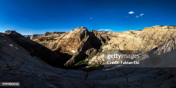 death hollow canyon overlook - ebi stock-fotos und bilder