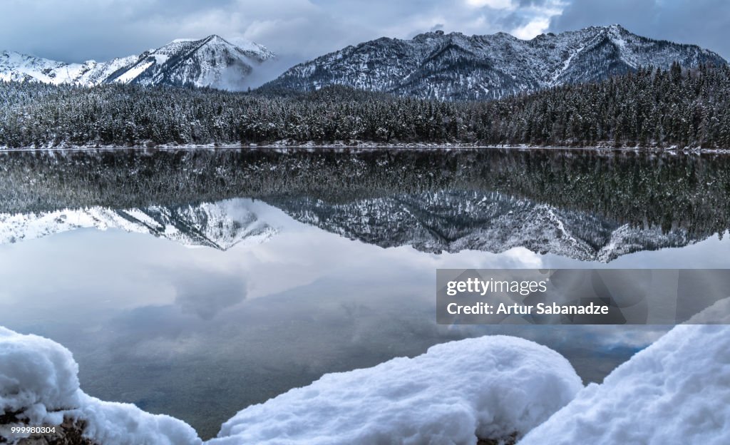 Eibsee, Grainau Germany.