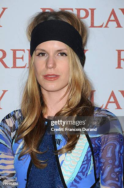 Eugenie Niarchos arrives at the Replay Party during the 63rd Annual Cannes Film Festival at Style Star Lounge on May 19, 2010 in Cannes, France.