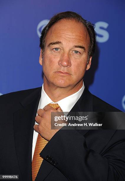 Actor Jim Belushi attends the 2010 CBS UpFront at Damrosch Park, Lincoln Center on May 19, 2010 in New York City.