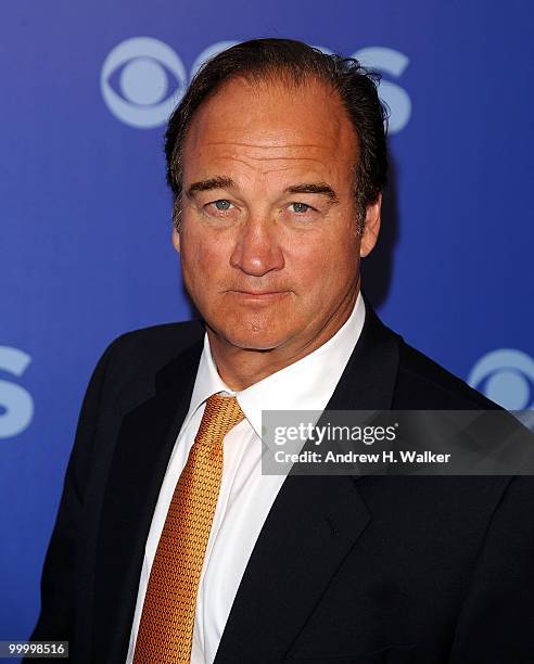 Actor Jim Belushi attends the 2010 CBS UpFront at Damrosch Park, Lincoln Center on May 19, 2010 in New York City.