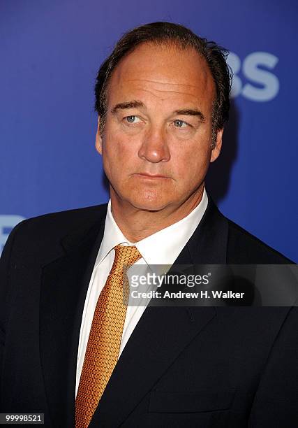 Actor Jim Belushi attends the 2010 CBS UpFront at Damrosch Park, Lincoln Center on May 19, 2010 in New York City.