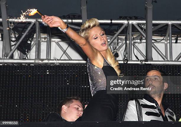 Paris Hilton attends the Jolouse Host Party Night during the 63rd Annual Cannes Film Festival at VIP Club on May 19, 2010 in Cannes, France.