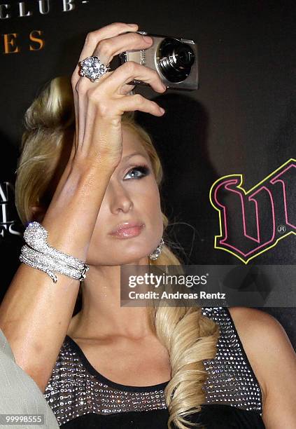 Paris Hilton attends the Jolouse Host Party Night during the 63rd Annual Cannes Film Festival at VIP Club on May 19, 2010 in Cannes, France.