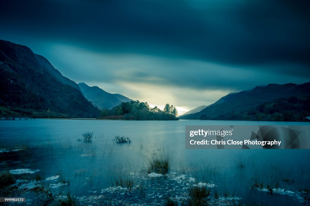 Scenic Landscape, Glenfinnan, Loch Shiel, Scotland