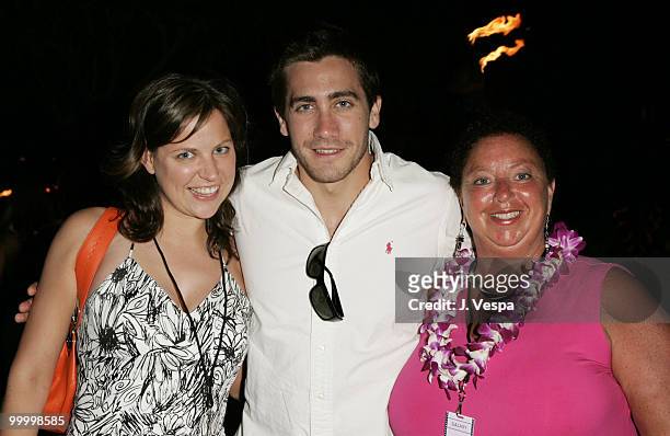 Andrea Collins, Jake Gyllenhaal and Wendy Goodman
